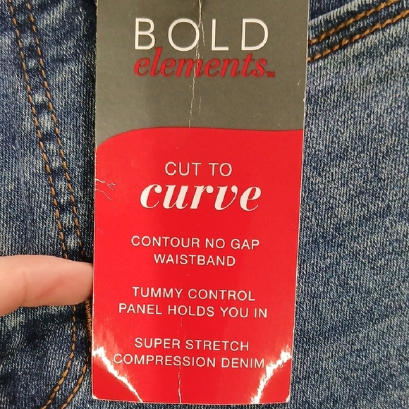 New Curvy Skinny Bold elements Jeans Size 4 - Picture 5 of 9